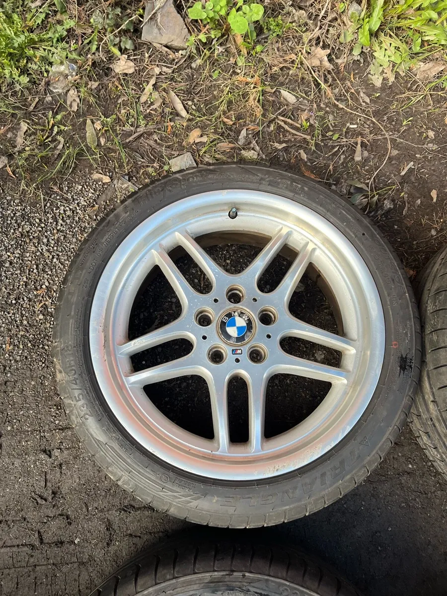 18’ Genuine BMW Parallel 5x120 alloy wheels - Image 2