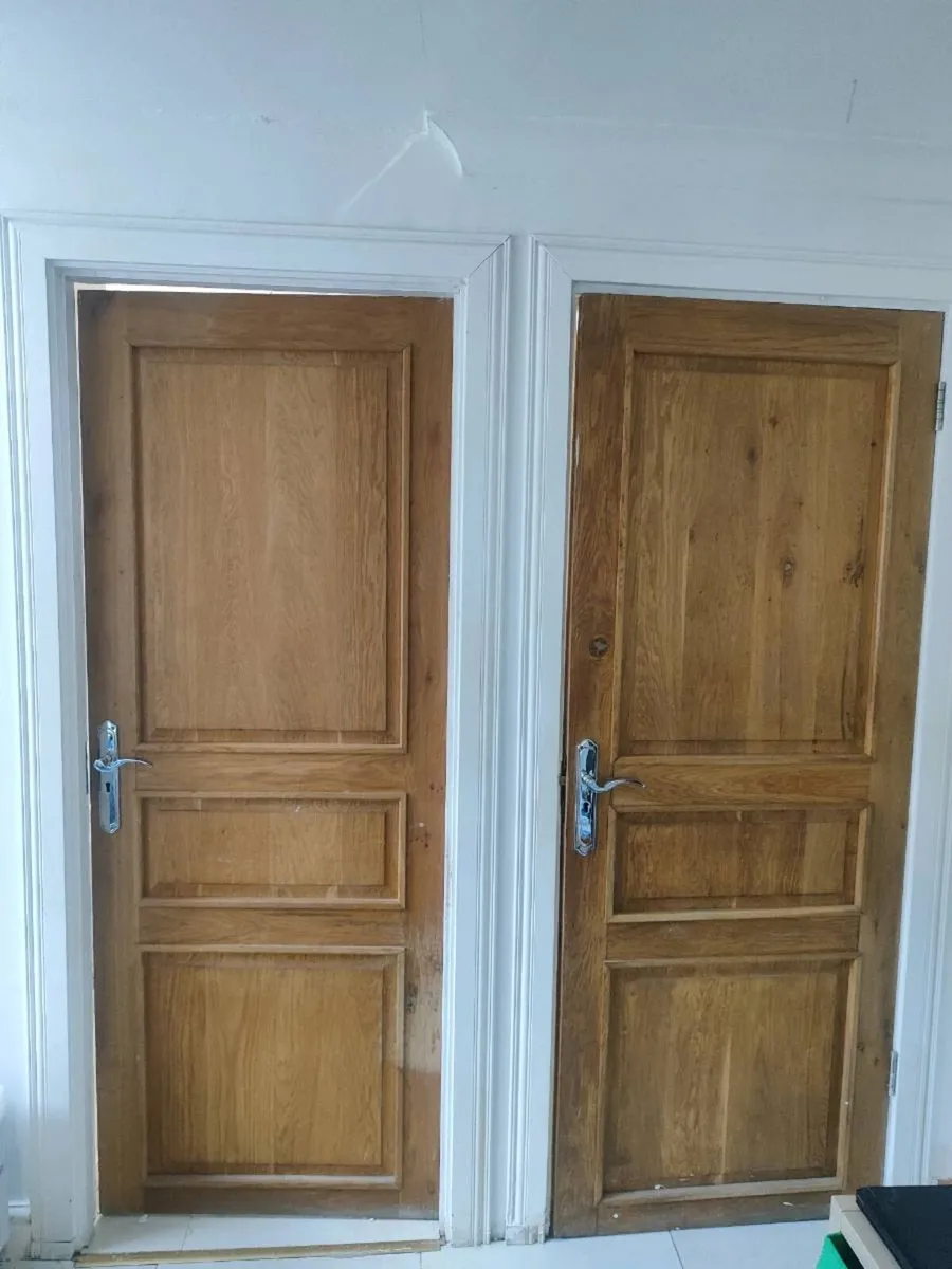 Oak solid doors - Image 1