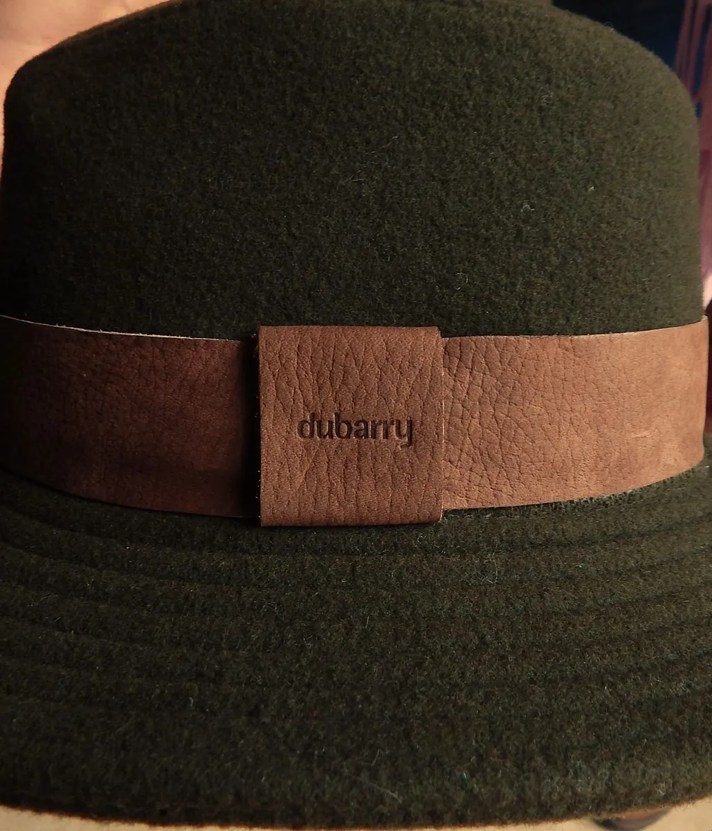 Dubarry Rathowen Olive Felt Hat, Size 6 ¾ (55) - Image 3
