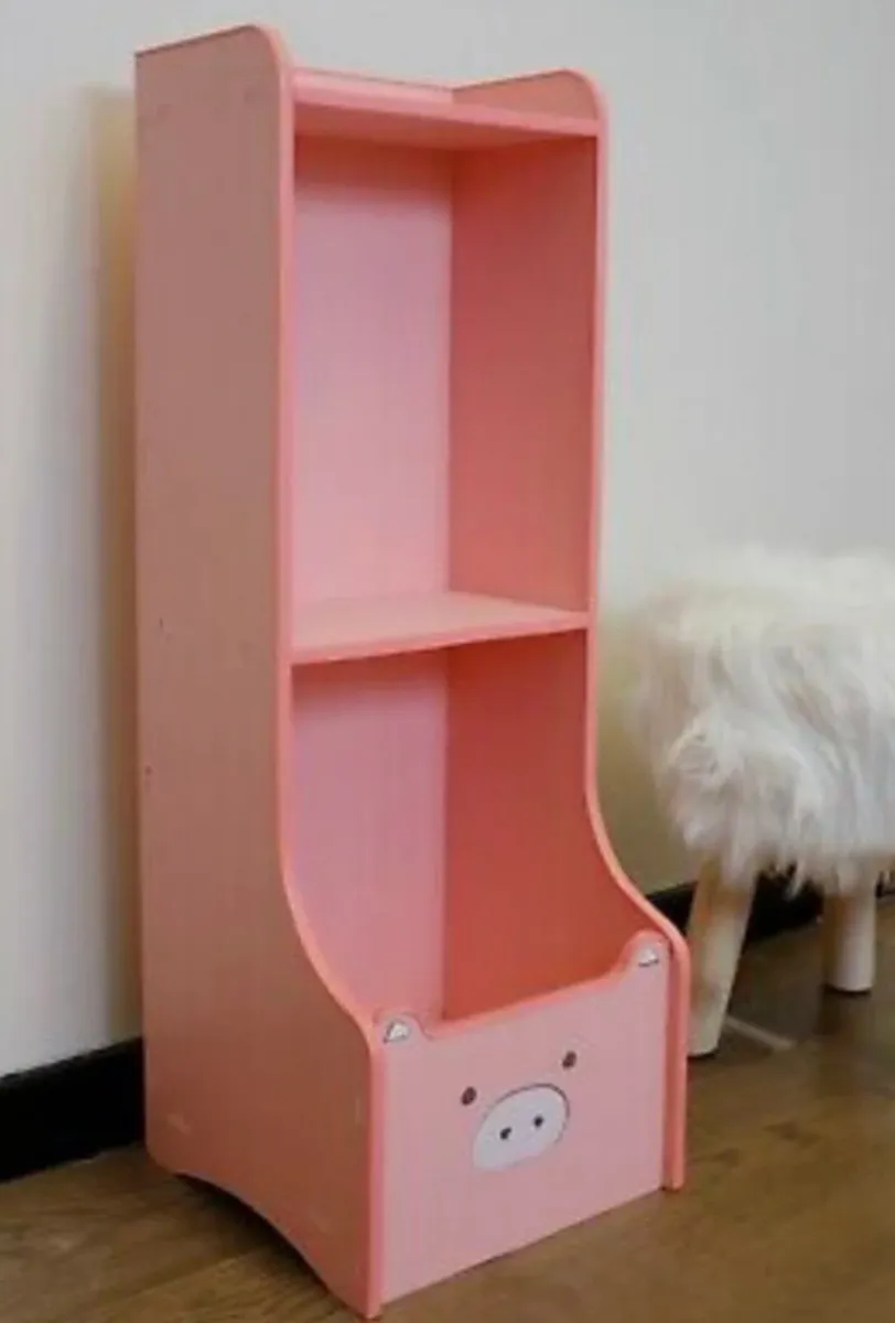 Kids Storage Unit Toy Box Book Shelf NEW - Image 2