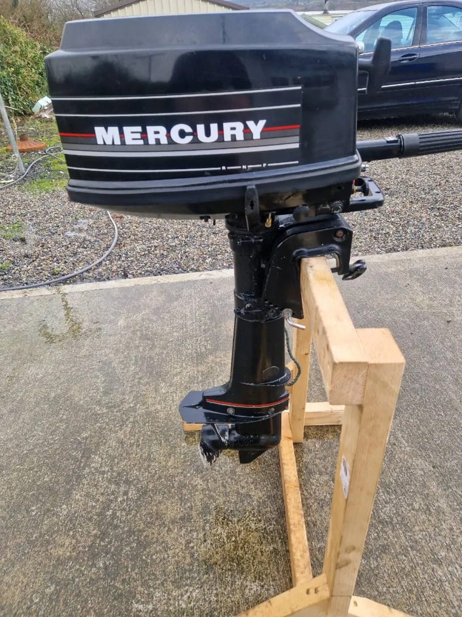 2x Mercury outboards - Image 1