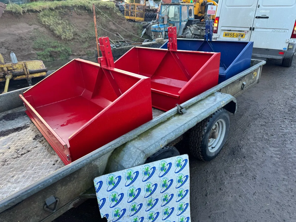 Selection of Tractor Transport Boxes - Image 1