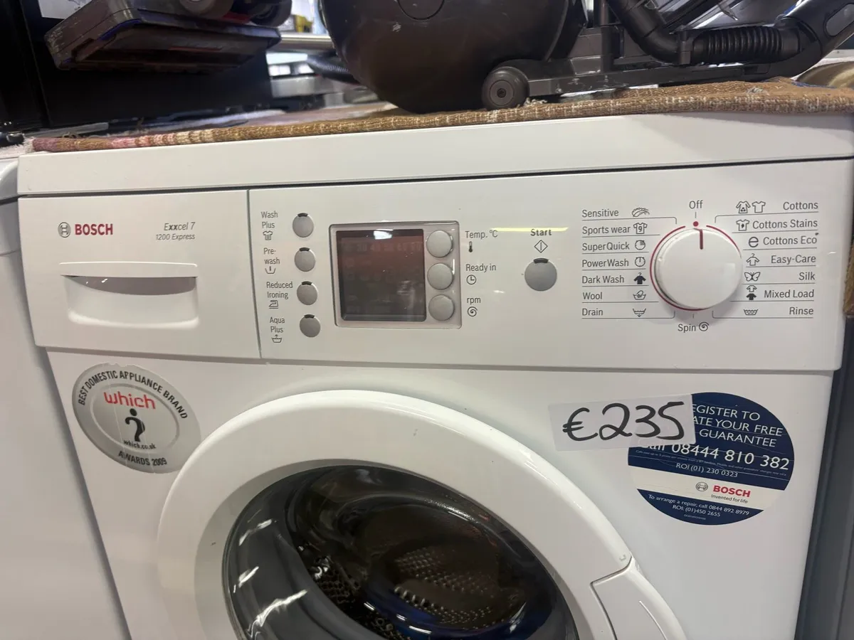 Bosch washing machine 8kg - Image 2