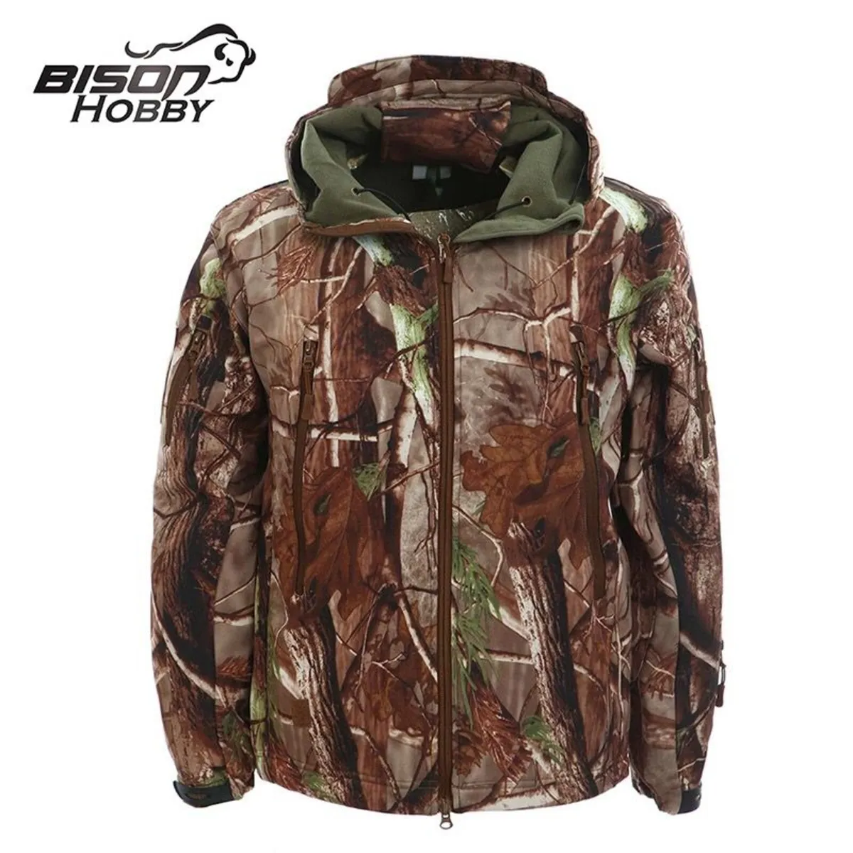 Camouflage Jacket and Trousers set, Tree Camo L - Image 2