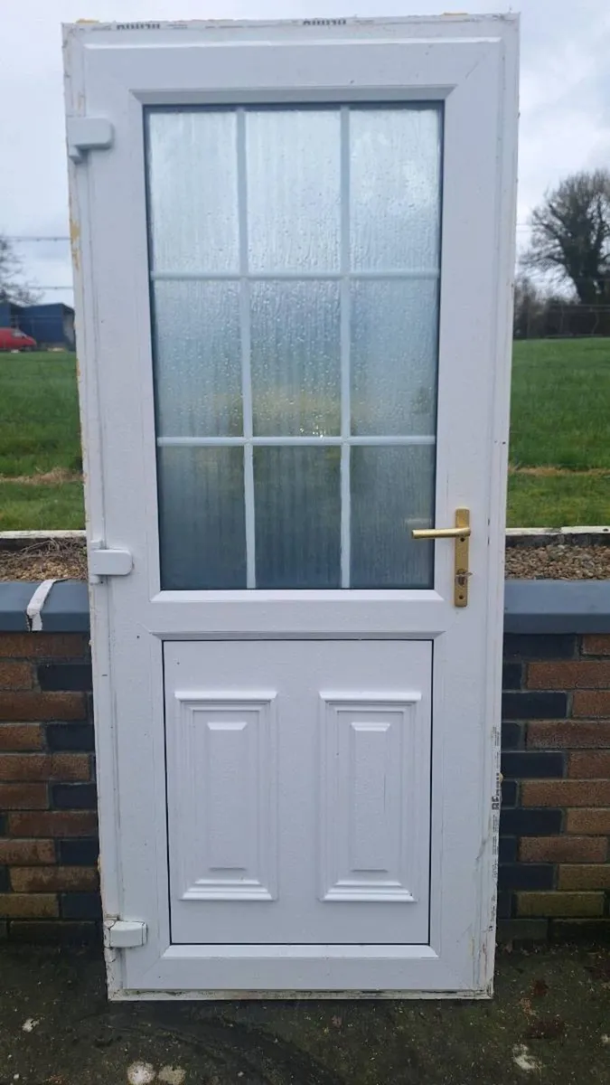 Front & Back pvc door - Image 1