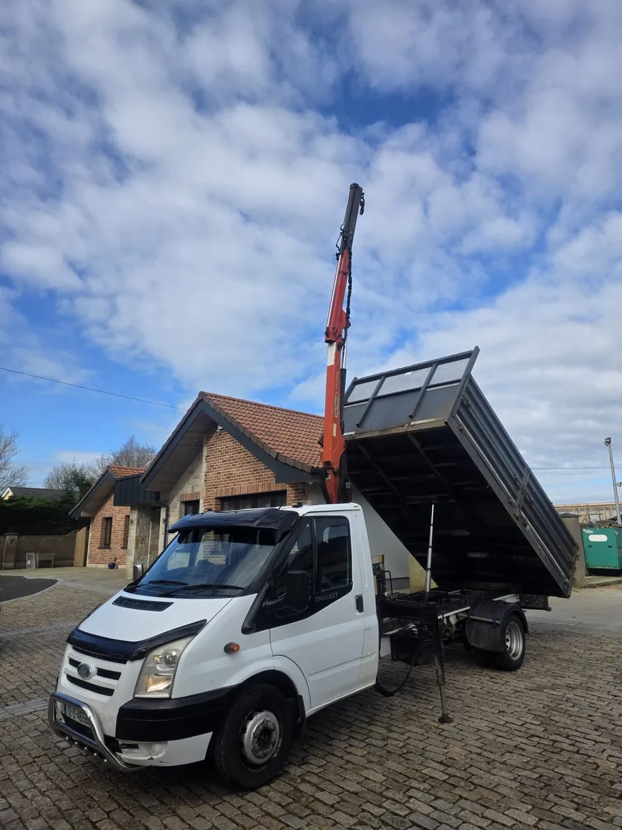 Ford Transit Tipper/Crane - Image 1