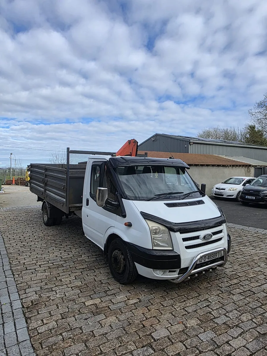 Ford Transit Tipper/Crane - Image 4