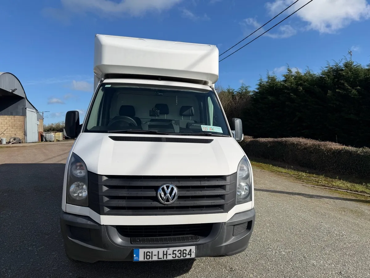 161 VW CRAFTER BOX VAN DOE 02/27 TAX 04/26 - Image 1
