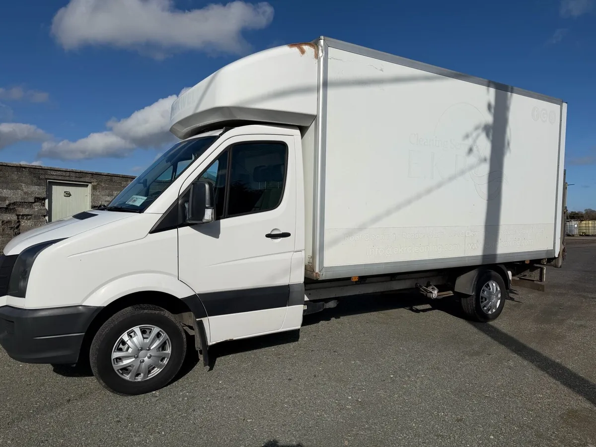 161 VW CRAFTER BOX VAN DOE 02/27 TAX 04/26 - Image 2