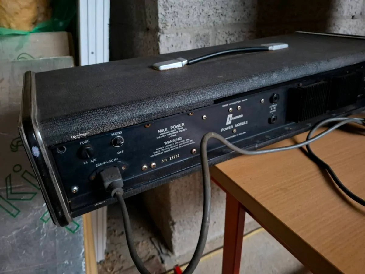 Calsbro marlin 4 channel amp - Image 4