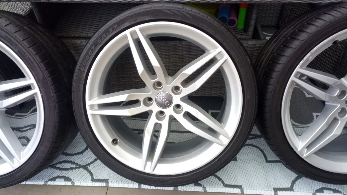 Genuine Audi S-Line Alloy Wheels 19" - Image 3