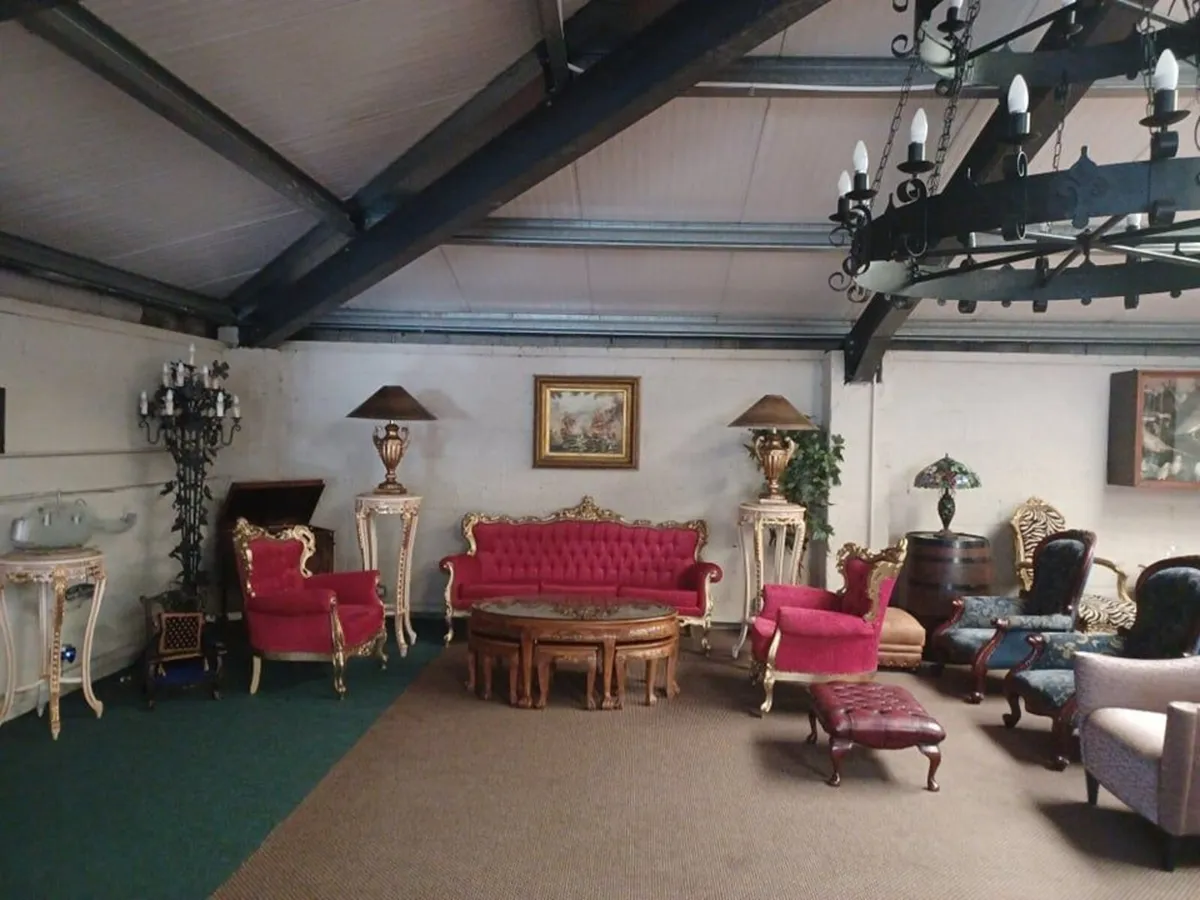 2 x-Large Gothic Chandeliers  4'Wide (995 Each) - Image 2