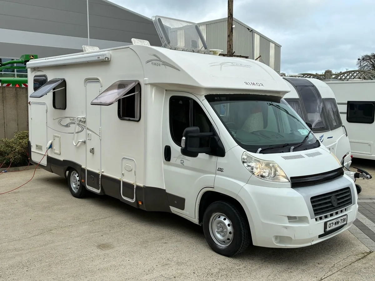2007 Fiat Ducato RIMOR 4 berth fixed bed - Image 1