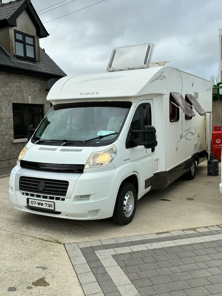 2007 Fiat Ducato RIMOR 4 berth fixed bed - Image 2