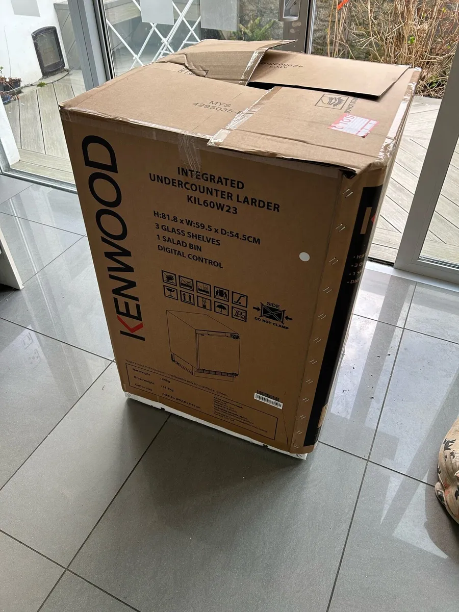 Brand new unused Under Counter Integrated Fridge - Image 1