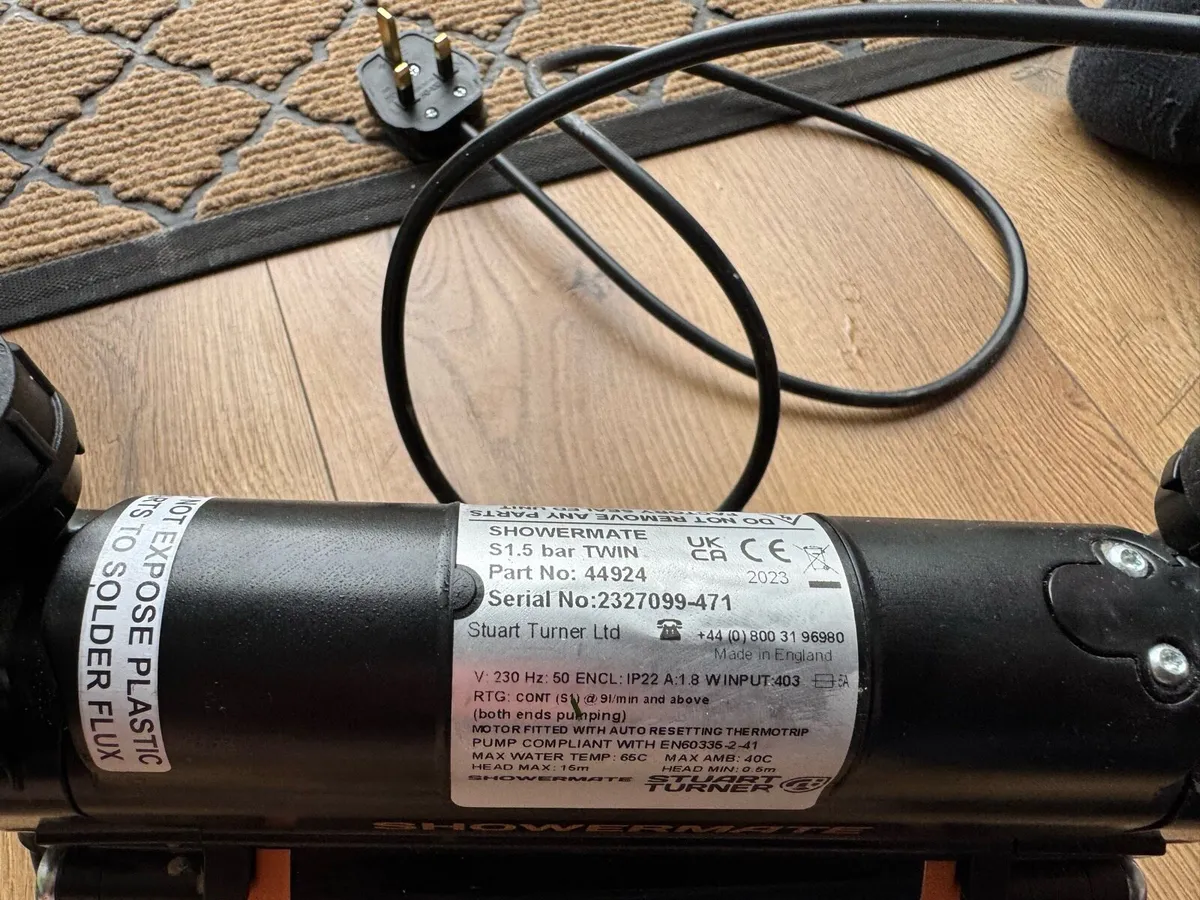 shower Pump - Image 3