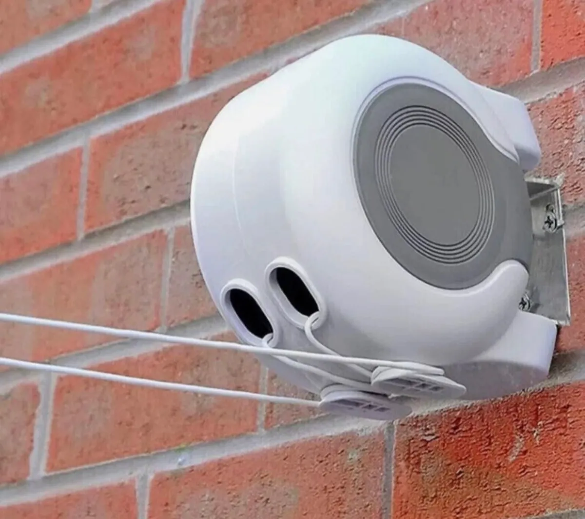 30m Retractable Clothes Reel Double Washing Line - Image 3