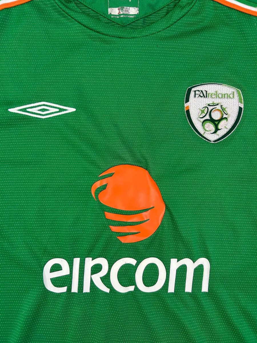 Vintage 2004 Umbro Ireland Home Jersey Shirt Large - Image 4