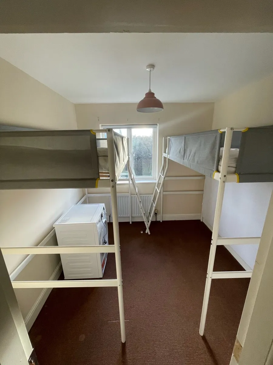 2 IKEA single loft beds – Good condition - Image 1