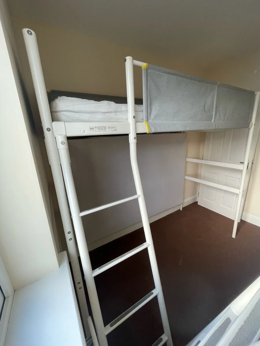 2 IKEA single loft beds – Good condition - Image 3