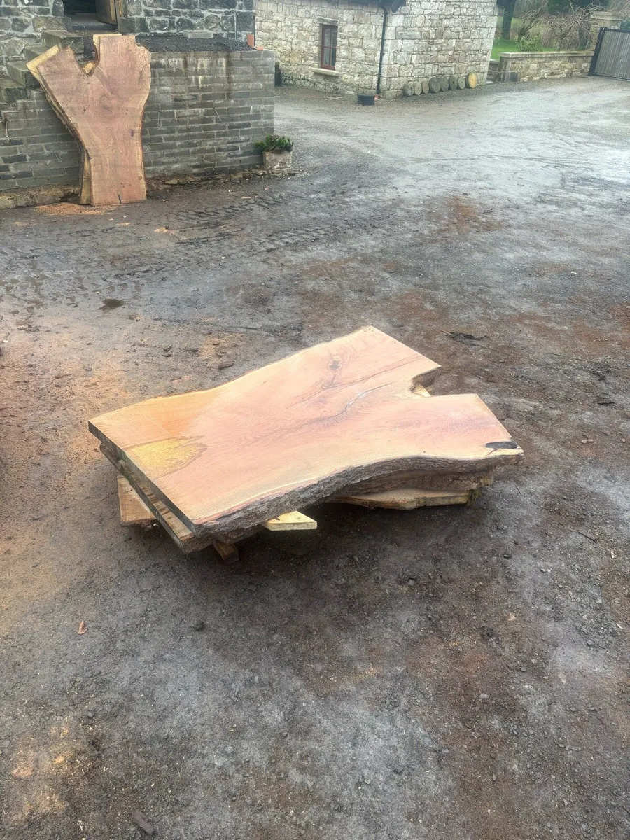 Large oak slabs - Image 3