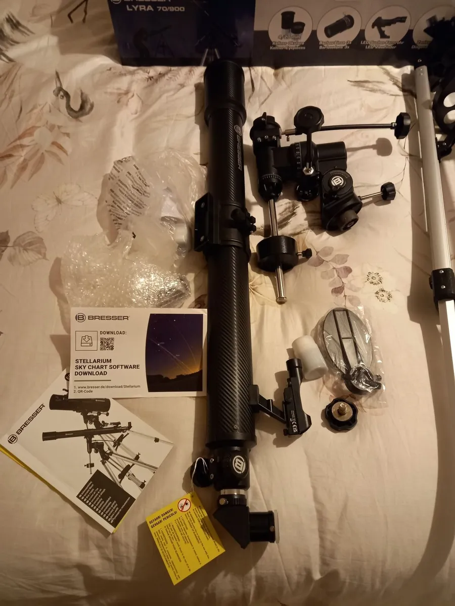 Telescope Bresser Lyra 70/900 EQ3 - Image 3
