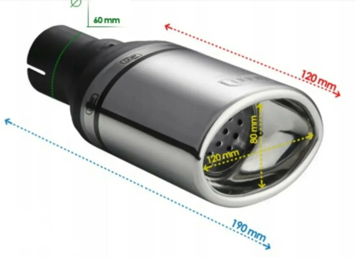 Ulter Oval Exhaust Tip - Image 1
