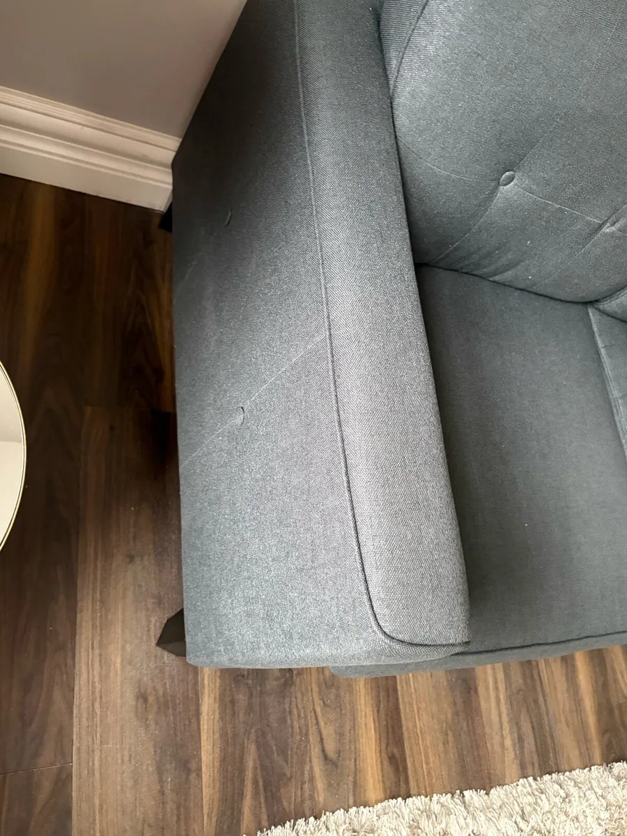 2 seater Couch & Chair - Image 4