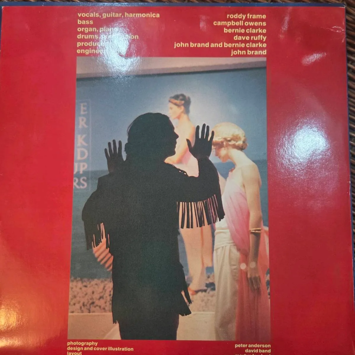 Aztec Camera 1983 LP High Land, Hard Land - Image 3