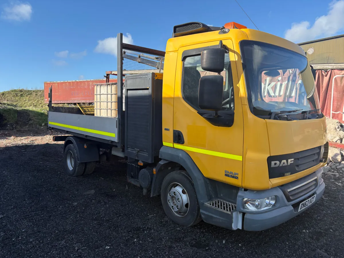 Daf LF hiab tipper - Image 4