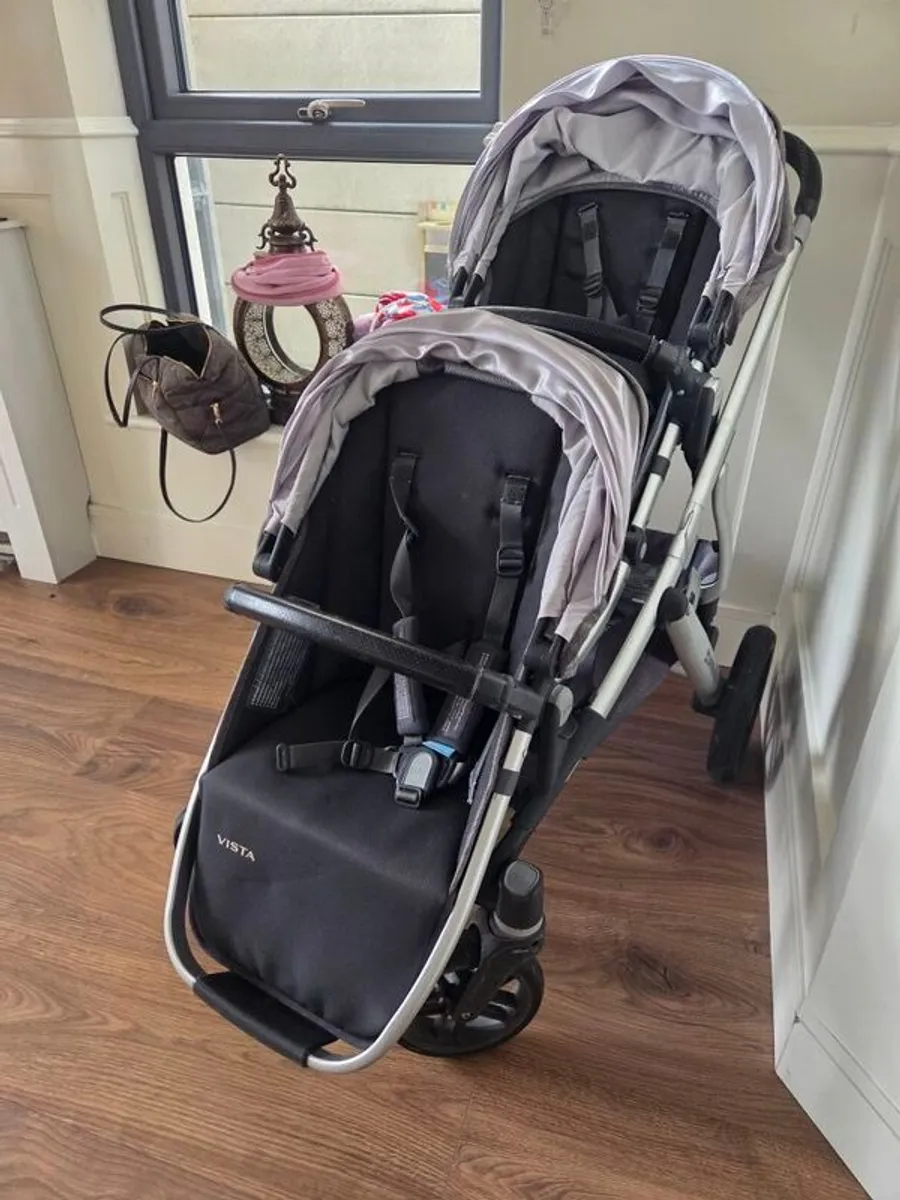 uppa baby vista - double buggy - Image 1