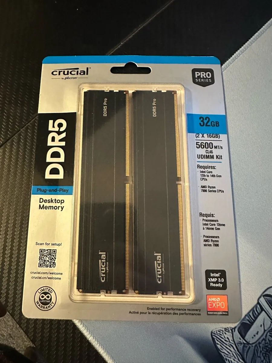 Ddr5 Ram 32gb Crucial Pro - Image 1