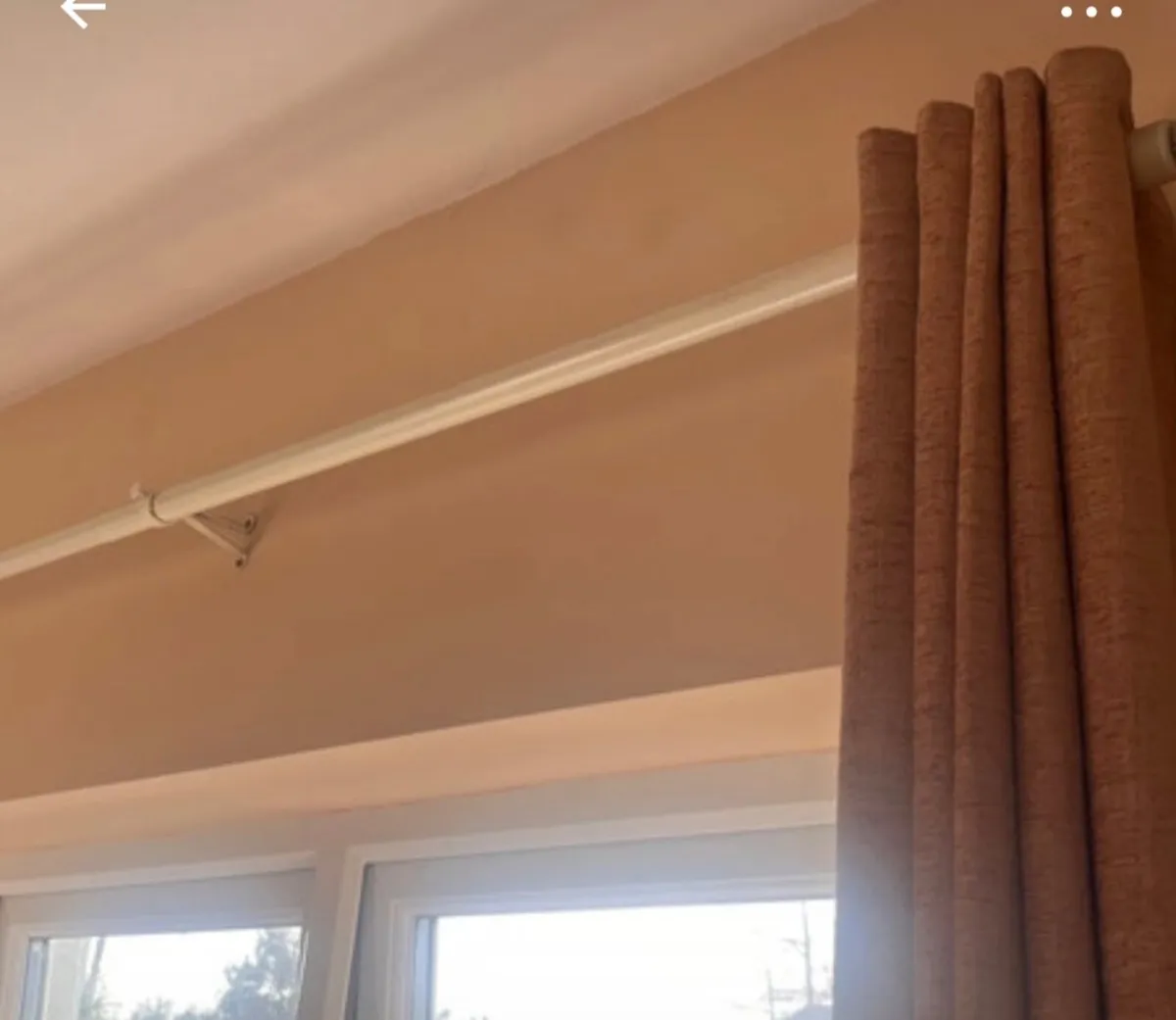 Curtain Poles x 4 - Image 2