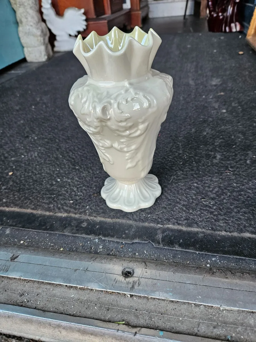 Vintage Belleek Vase - Image 3