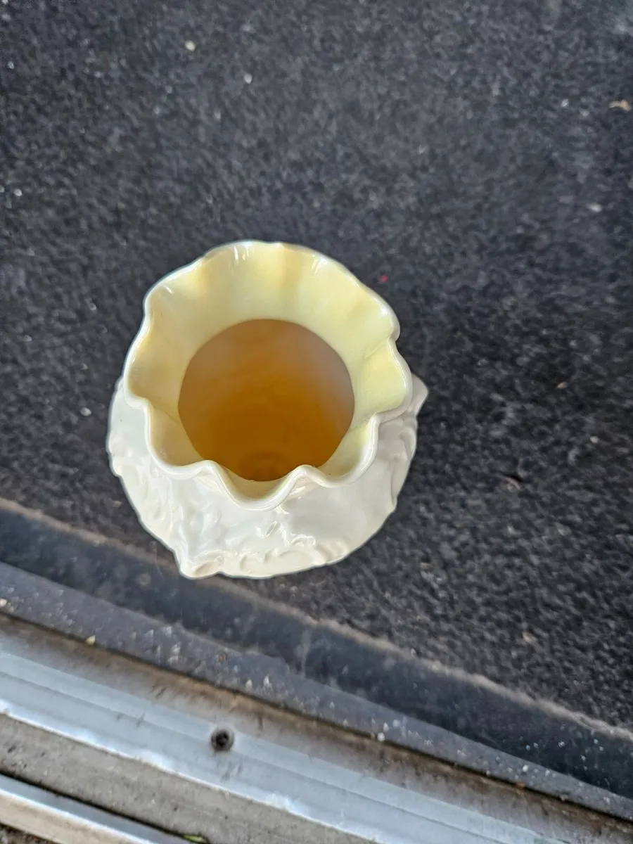 Vintage Belleek Vase - Image 2