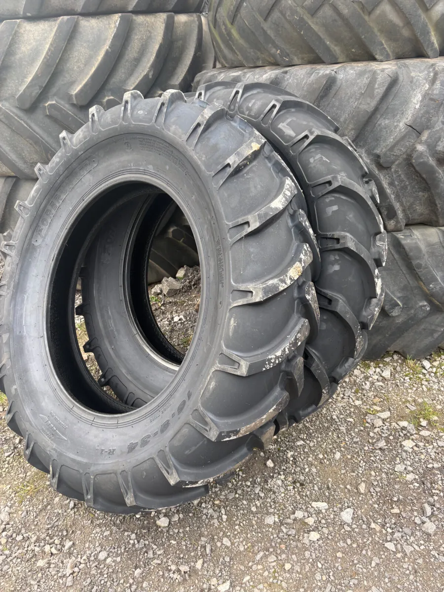 16.9/34 tyres brand new