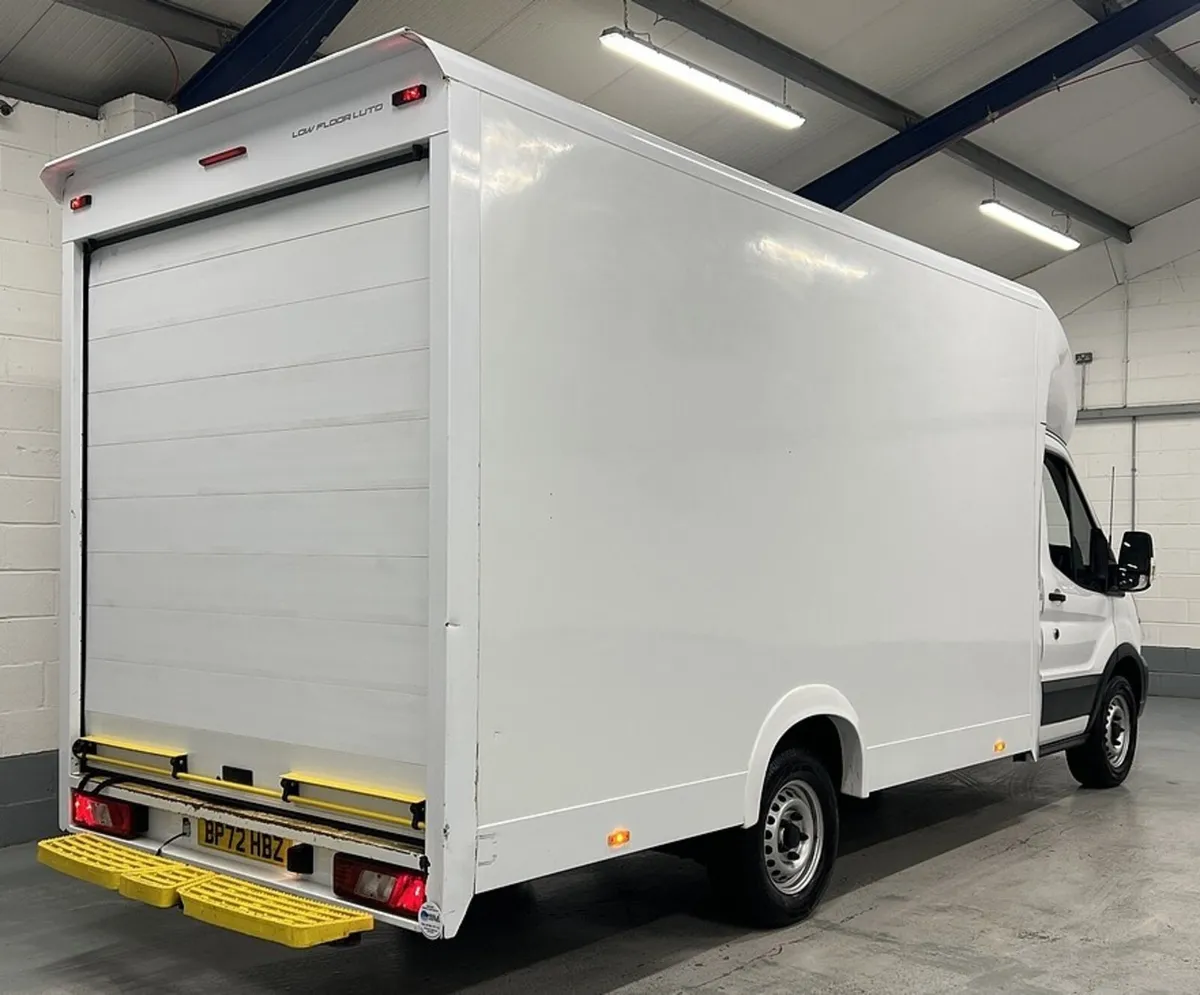 2022 Ford Transit Luton Box Low Loader Van - Image 2