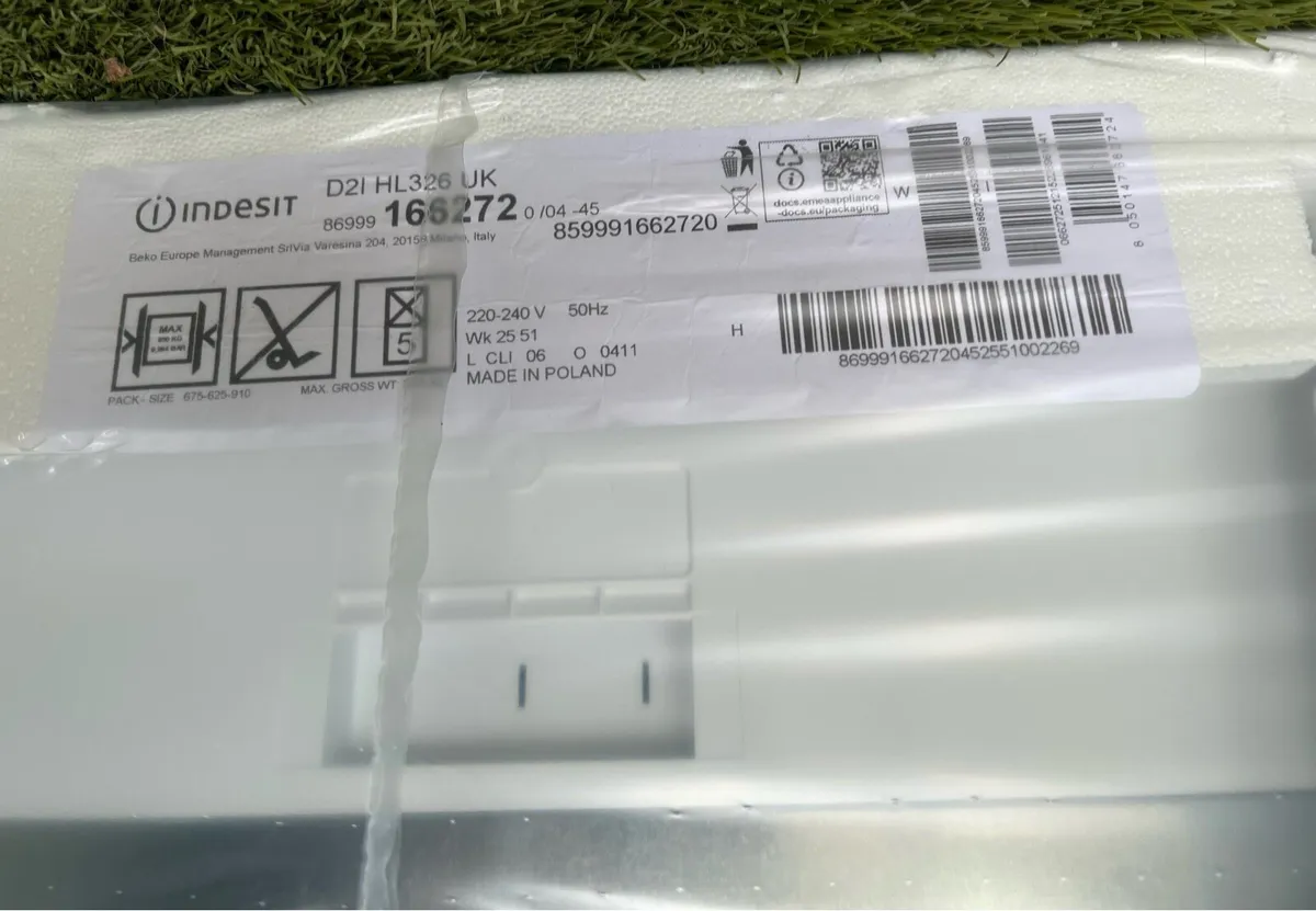 BRAND NEW INDESIT INTEGRATED DISHWASHER - Image 3