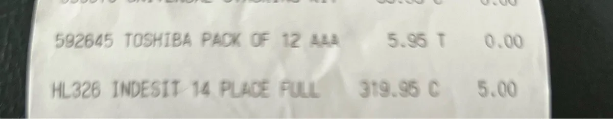 BRAND NEW INDESIT INTEGRATED DISHWASHER - Image 4