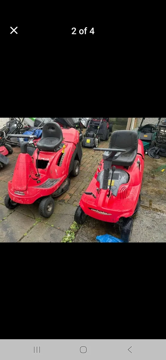 2  lawnmowers - Image 2