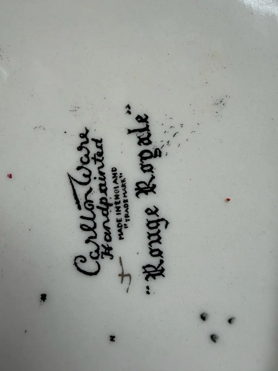 Carlton ware rouge royale leaf dish - Image 2