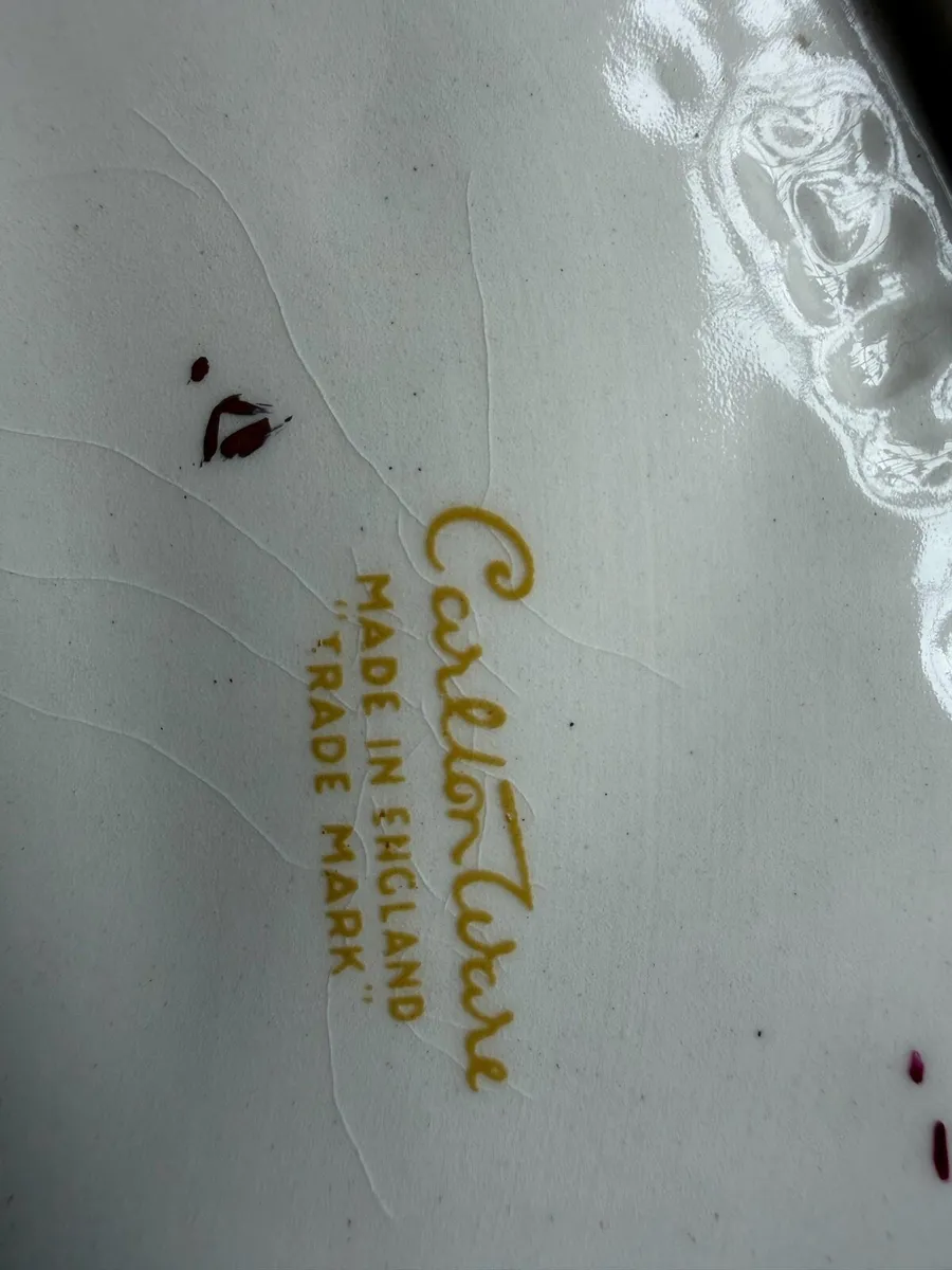 Carlton ware rouge royale leaf dish - Image 4