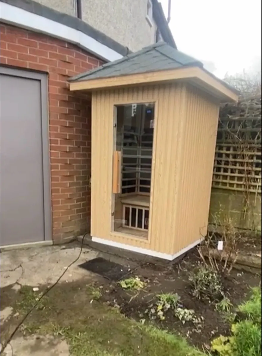 OUTDOOR INFRARED SAUNA , Garden Sauna, NEW IN BOX