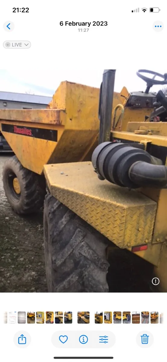 Dumper 6 ton - Image 1