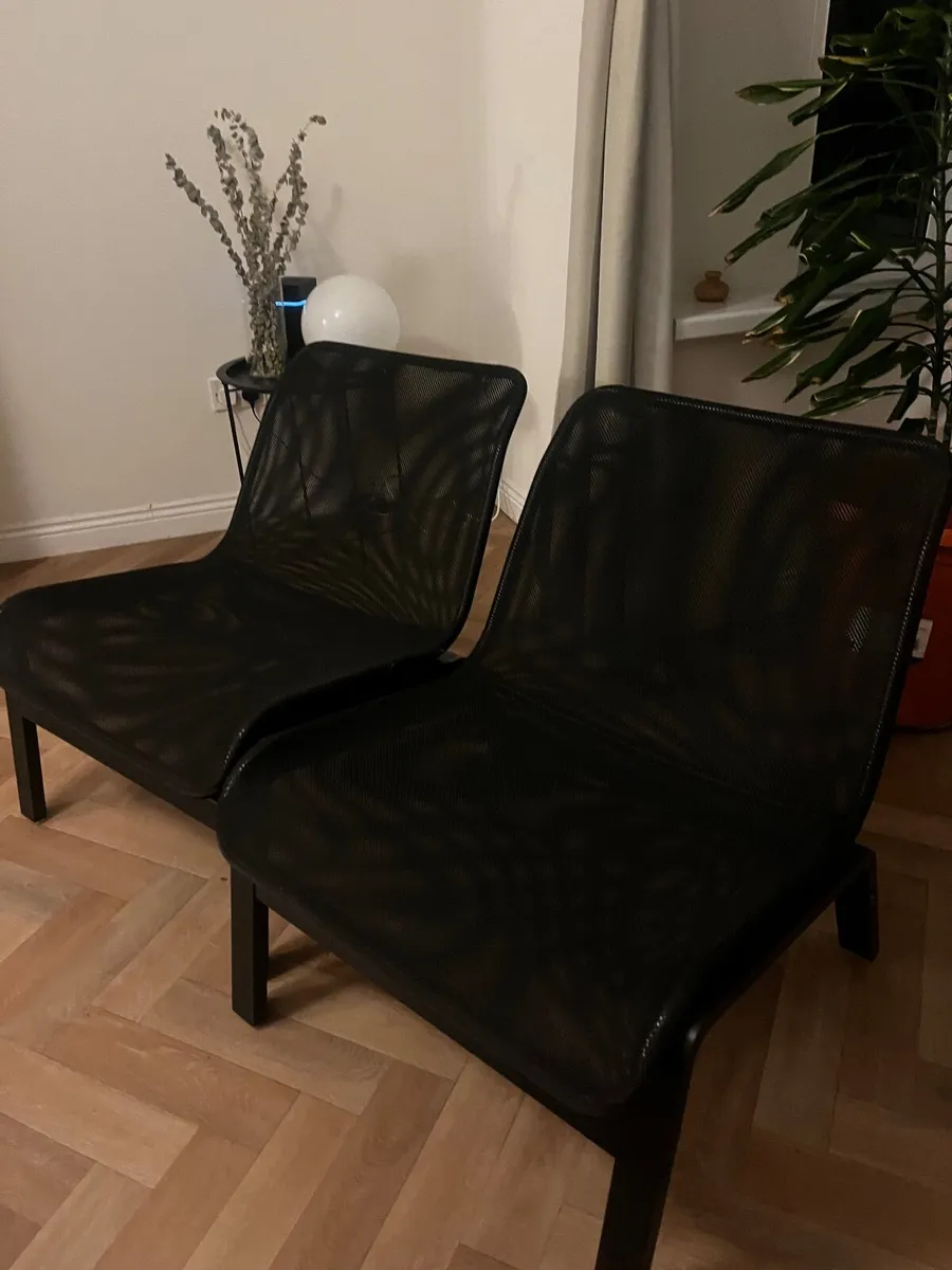 2 Nolmyra Ikea Easy Chairs - Image 1