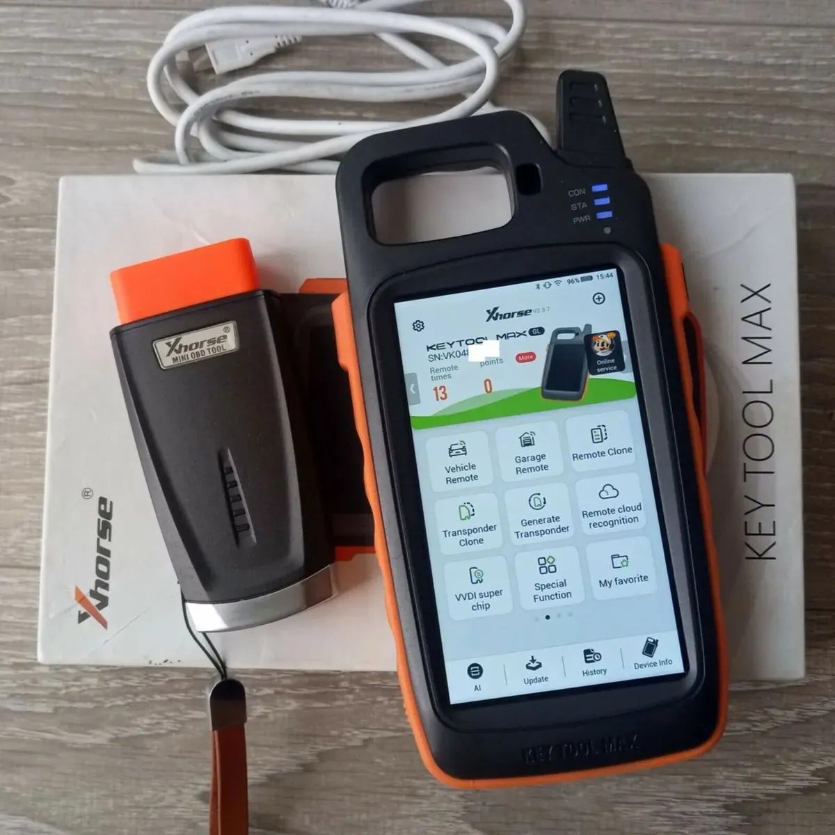 Xhorse Key Tool Max with VVDI MINI OBD - Image 1