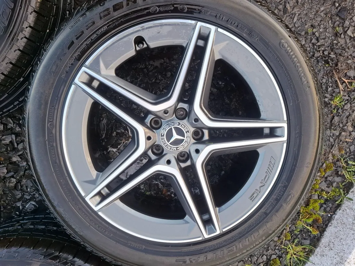 19" Genuine Mercedes GLC Amg Alloys with tyres - Image 3