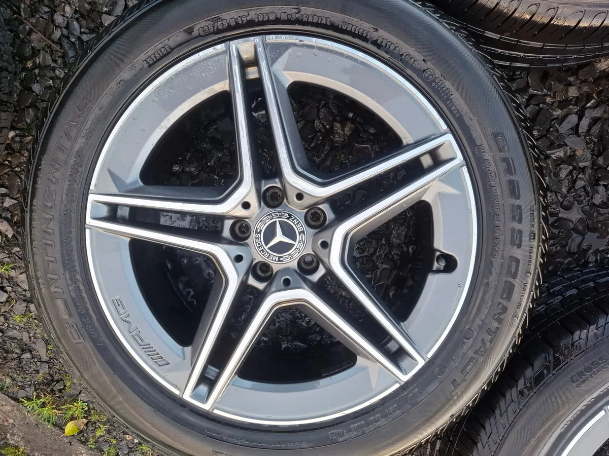19" Genuine Mercedes GLC Amg Alloys with tyres - Image 4