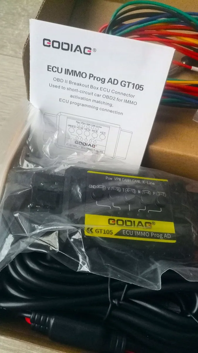 CODIAC set ECU GPT Boot, GT105 IMMO Prog, GT107 DS - Image 3