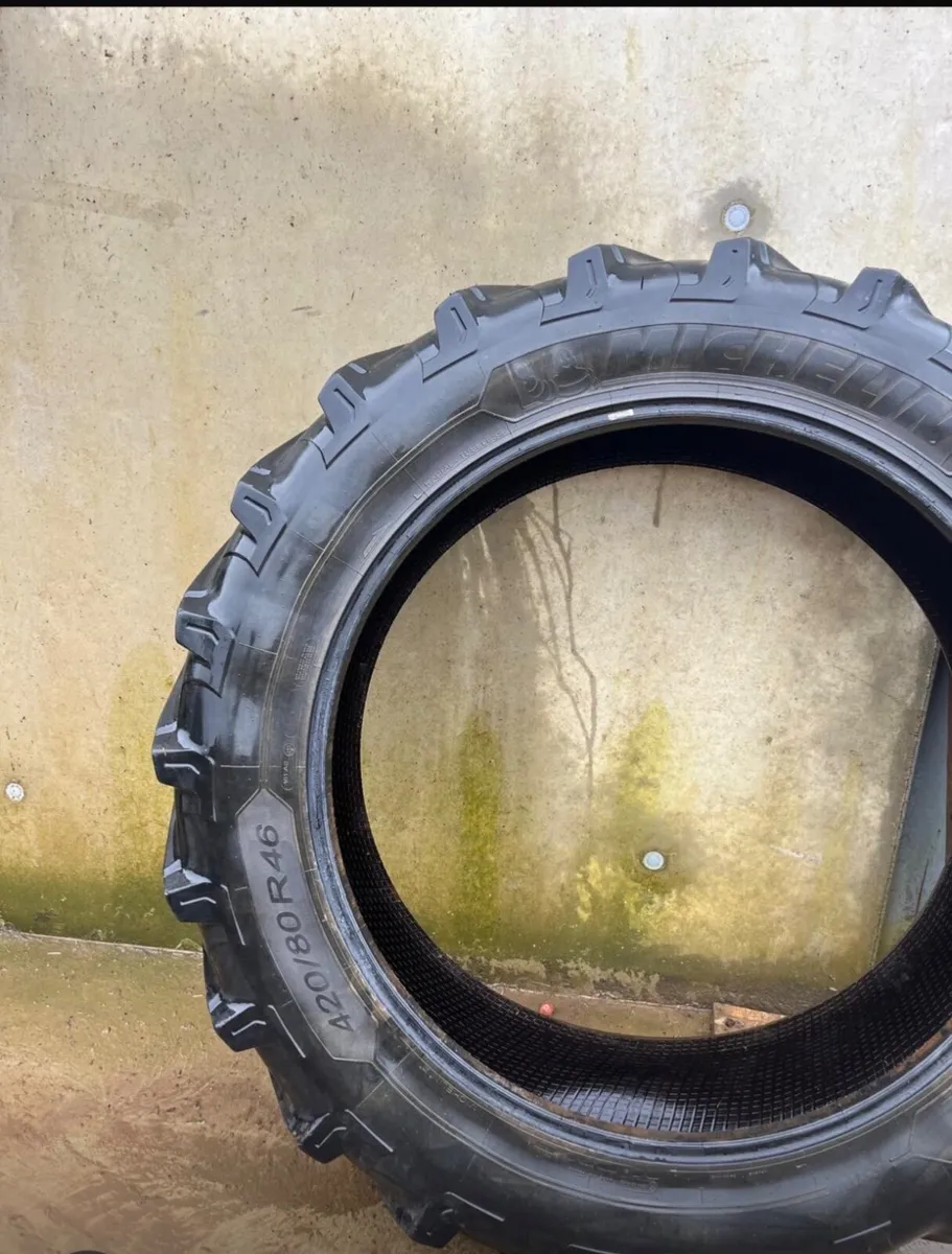 Michelin 420 /80/ 46 tires - Image 1